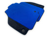 Ferrari F8 Spider (2019-2023) Alcantara Leather AutoWin Blue Floor Mats