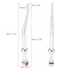 Honda Civic 1988-2000 - Silver Tone Short Throw Shifter Kit