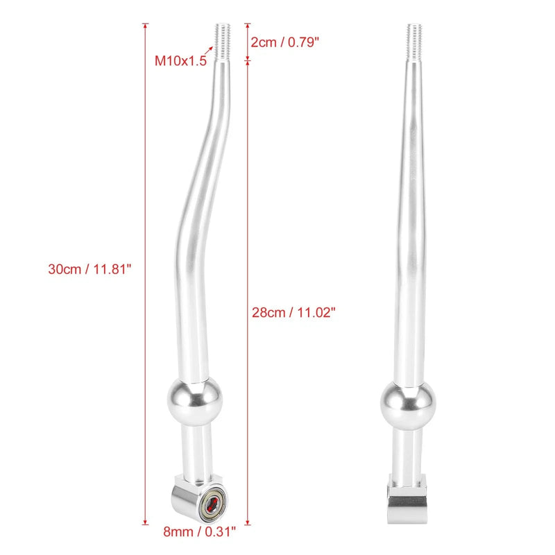 Honda Civic 1988-2000 - Silver Tone Short Throw Shifter Kit