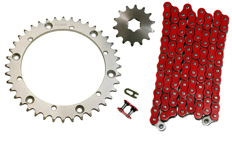 Yamaha Warrior 2 x 520x100 ORing Drive Chain&14/40 Sprockets (1989–2004)