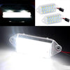 Mitsubishi Lancer EVO White LED License Plate Lights (2003-2006)