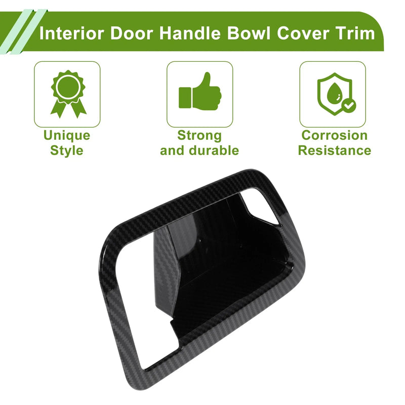 Toyota Tundra (2022-2024) - 4 Pcs Interior Door Handle Bowl Cover Trim