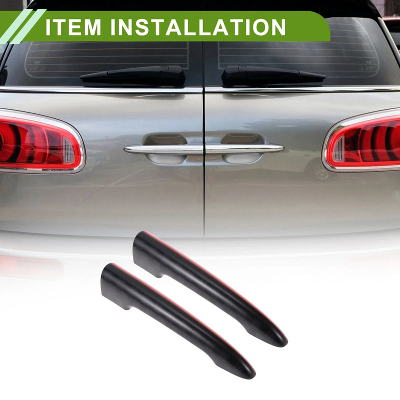 BMW Mini R55 Clubman (2006 - 2014) Black Red Tailgate Handle Cover