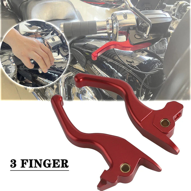 Harley Softail Fat Boy 5.9'' Brake & Clutch Hand Lever Set