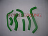Kawasaki KX450F KXF450 (2009-2011) Green Silicone Radiator Hose