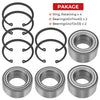 Polaris Ranger 900 XP Crew 4 Front & Rear Wheel Bearings (2013–2019)