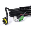 Nissan H8 Fog Light Lamp Wiring Harness 12V 40A Relay Switch Kit (2010-2015)