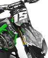 Kawasaki KX 65 (2000-2020) Decals Custom Graphics Kit BOSS Style