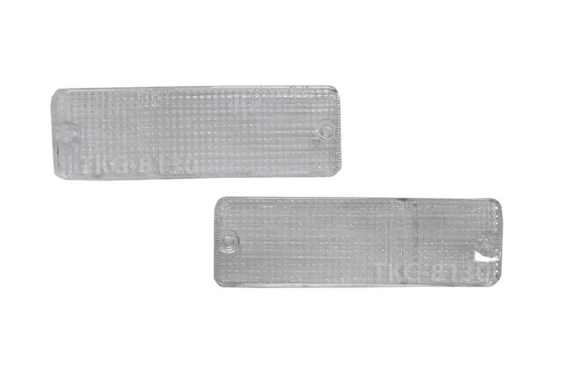 Toyota Hilux MK2 LN50 Clear Front Bumper Light Lens (1984-1988)
