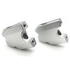 YAMAHA XT1200Z (2010-2020) Silver Handlebar Riser Mount Clamp