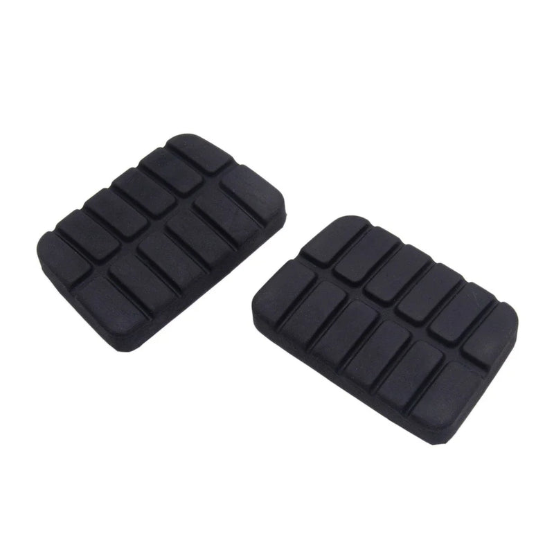 Nissan 200SX 720 Axxess D21 Black Rubber Clutch Brake Pedal Pad Set (1984-1998)