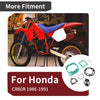 Honda CR80R 1986-1991 47mm Piston Kit w/ Rings, Pin & Gasket