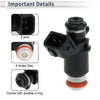 Honda Civic Si 2.0 (2002-2005) - 1 x Black Fuel Injector