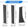 Mitsubishi Xpander 6 Pcs Door Pillar Window Trim Carbon Fiber (2018-2023)