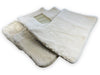 Rolls Royce Ghost White Sheepskin Floor Mats (2010-2019)