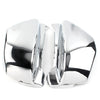 Honda Magna VF 750 Pair Chrome Battery Side Fairing Covers (94-04)