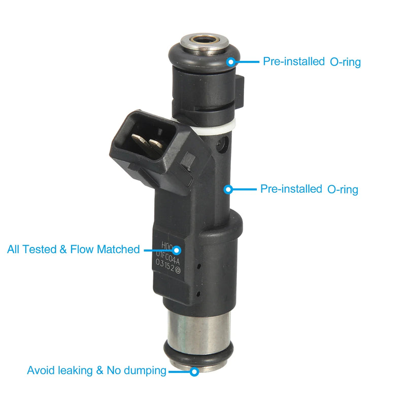 Peugeot 406 407 607 608, Citroen C8 2.2L Fuel Injector 1 Pcs (2000-2010)