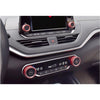 Nissan Teana Altima (2019-2020) 4x Durable A/C Audio Switch Knob Ring Covers