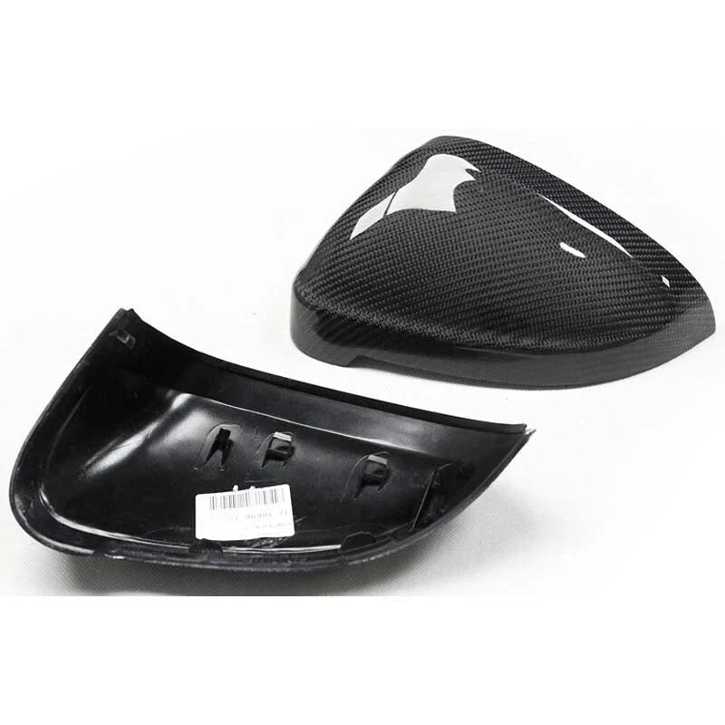 Audi A4 B9 17-23 w / o Lane Assist Carbon Fiber Side Mirror Cover Caps Replace