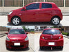 Mitsubishi Mirage Hatchback RH Mirror Cover Red (2012-2022)