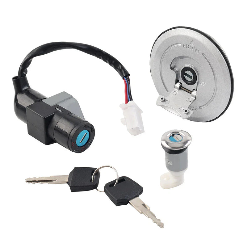 Honda MSX125 GROM125 Ignition Switch Lock & Fuel Cap Cover Set (2014-2015)