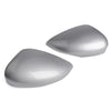 Ford Fiesta Silver LH+RH Door Side Rearview Mirror Cover Caps (2011-2017)