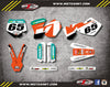 KTM 65 SX (2002-2008) - RECKLESS STYLE Stickers Custom Decal Kit