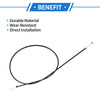 Mercedes Benz C300 Hood Release Cable (2008-2014)