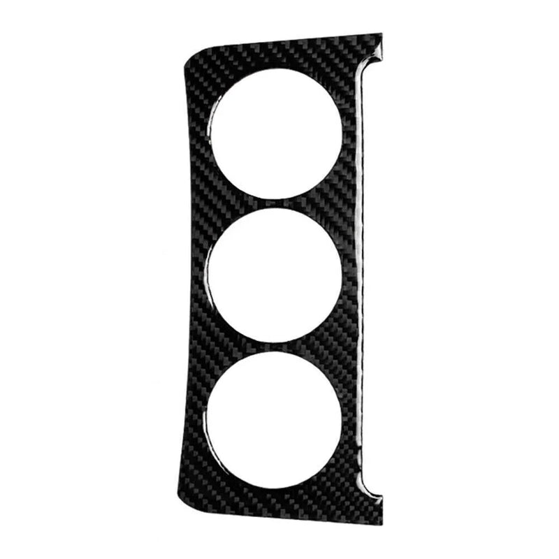 Nissan 350Z Carbon Fiber Central Console Knob Cover Trim (2003-2009)