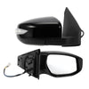 Nissan Sentra (2016-2019) Manual Folding Black Right Side Door Mirror