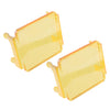 3x3" Cube Pods Work Light Fog Lamp Protective Lens Covers