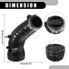 Acura TSX 2.4L Sedan Air Intake Hose with Clamps (2006 - 2008)