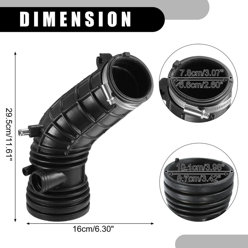 Acura TSX 2.4L Sedan Air Intake Hose with Clamps (2006 - 2008)
