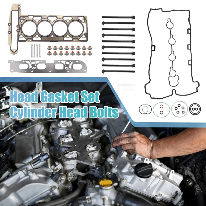 Chevrolet Cylinder Head Gasket Set Engine Gasket Kit Head Bolts