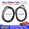 Weatherstrip Door Rubber Seal LH+RH Fit Isuzu KB Holden Rodeo Pickup UTE 1980-88