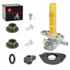 Honda TRX 450R 450ER Fuel Valve Tank Petcock + Lever + Fuel Mark Plate
