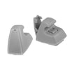 GMC Silverado Tahoe Yukon Sierra Sun Visor Retainer Clips Gray