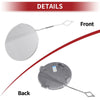 BMW 428i (2014-2016) Silver Tone Rear Tow Hook Cover