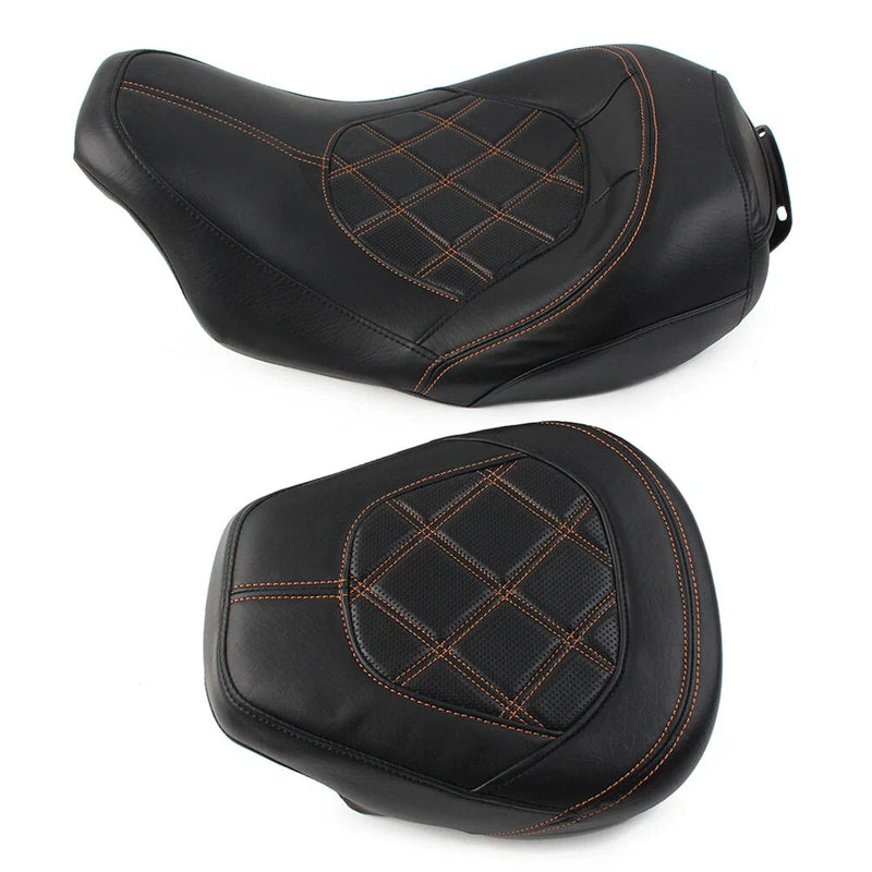 Harley Touring Road Glide Suture Driver Passenger Seat (2009-2022)