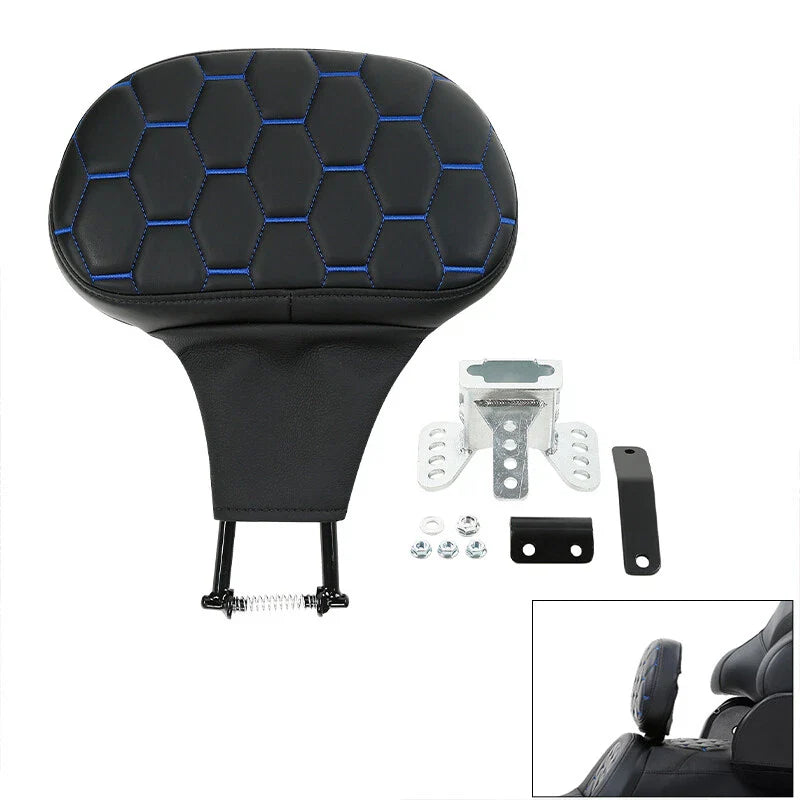 Harley Touring CVO Electra Glide Trike Black Driver Backrest (1988-2023)