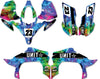 Yamaha Raptor YFZ 450R  Sticker Kit Graphics (2009-2013)