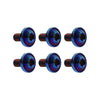Bike Motorcycle 6 x M6x15mm Alloy Torx Head Screws