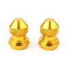 Car Auto Wheel Accessories Gold Tire Valve Stems Dust Covers