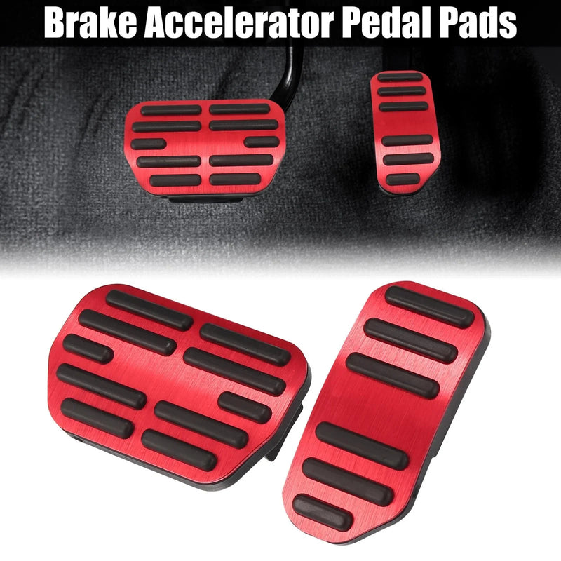 Toyota Corolla RAV4 Red Brake Accelerator Pedal Cover (2014-2018)