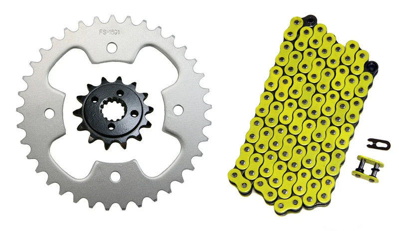 Polaris Predator 500 Drive Chain 520x92 O-Ring 14/38 Sprockets (2005–2007)