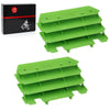 Kawasaki KX125 / KX250 2pcs Green Radiator Guards (14037-1310/14037-1179)