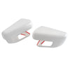 Ford F150 with Turn Signal Hole - White Mirror Covers (2021-2024)