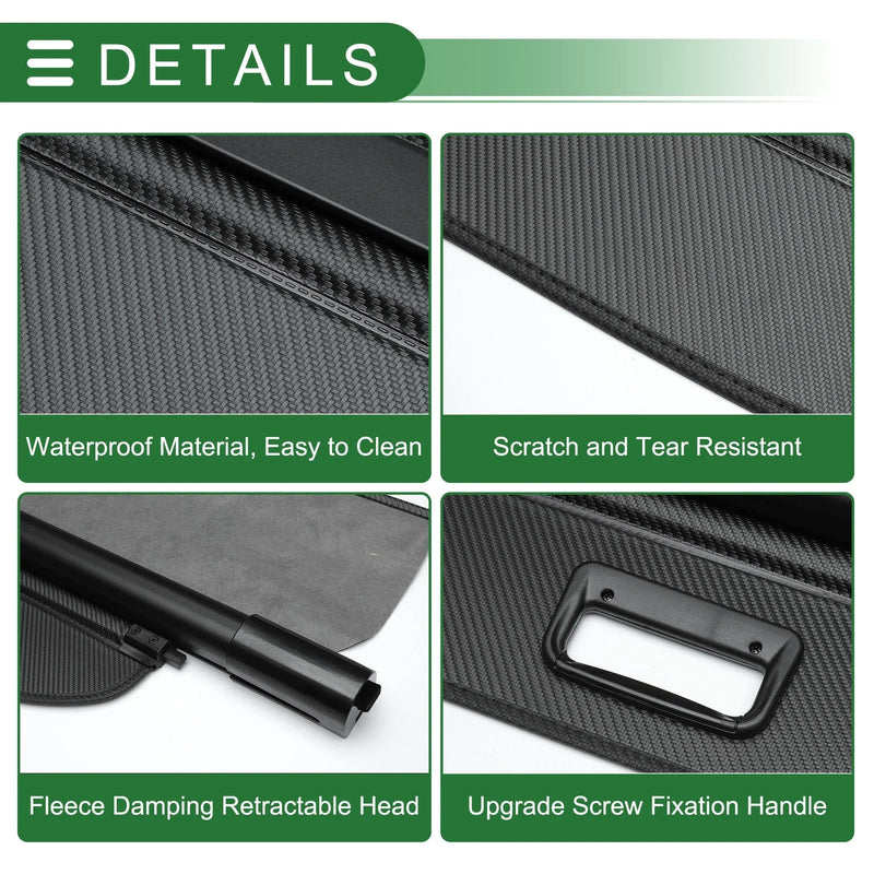 Ford S-Max Trunk Retractable Cargo Cover (2007-2015)