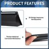 Hyundai Elantra 2021 Side Window Vent Visors Black Set Window Deflectors