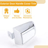 Chevrolet Malibu (2016 - 2018) White ABS Exterior Door Handle Cover Trim